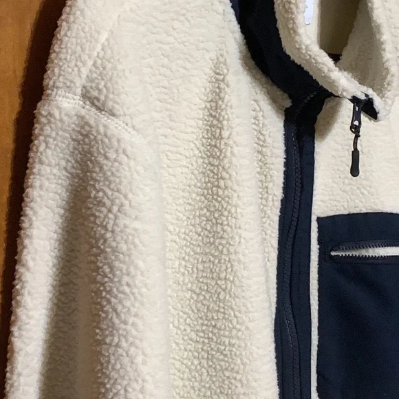 OLD NAVY - XXL FLEECE JACKET WITH POCKETS 🆕 NWT! Women - Picture 3 of 14